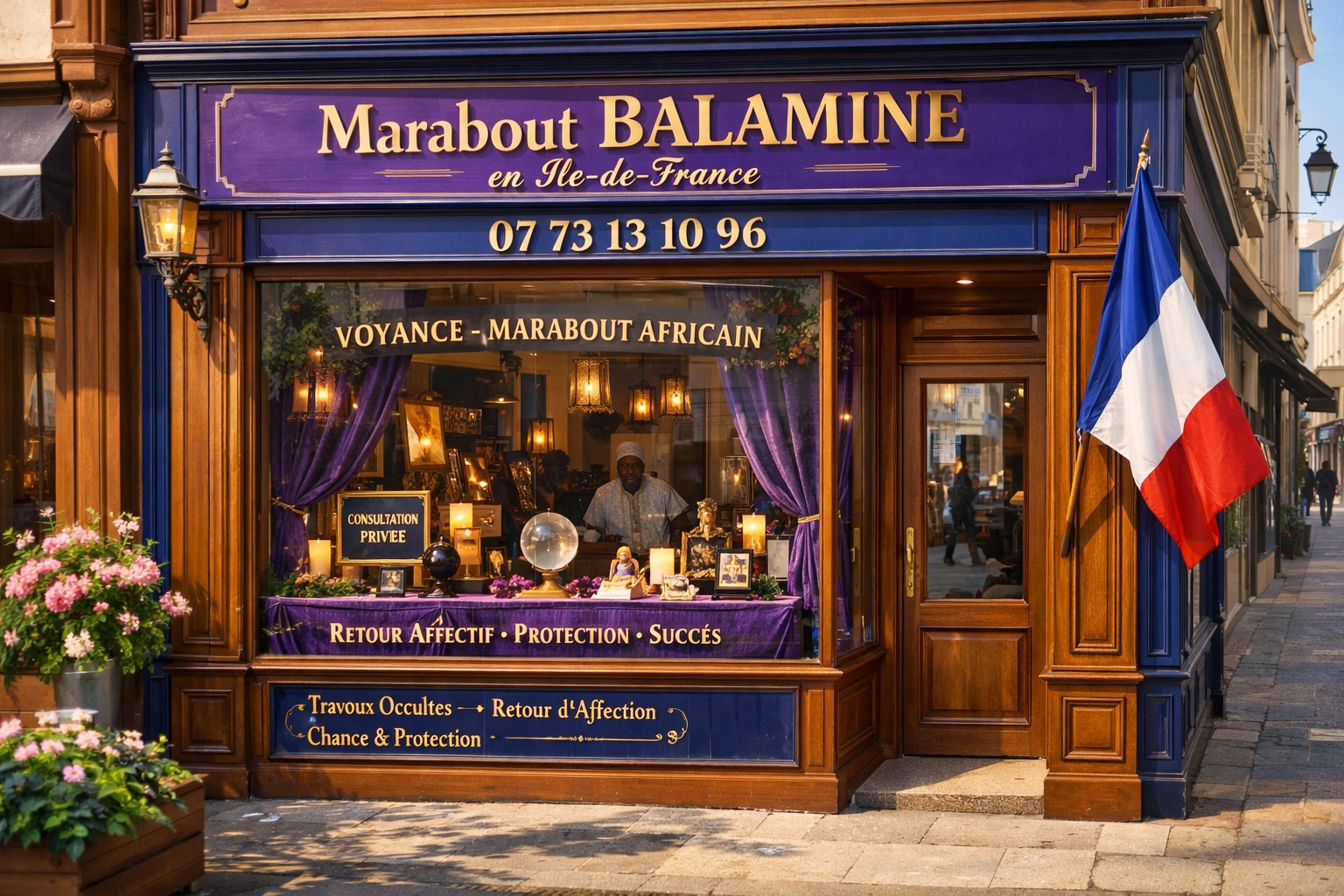 Cabinet de voyance du Marabout Balamine en Île-de-France